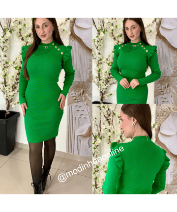 Vestido Aurora Verde